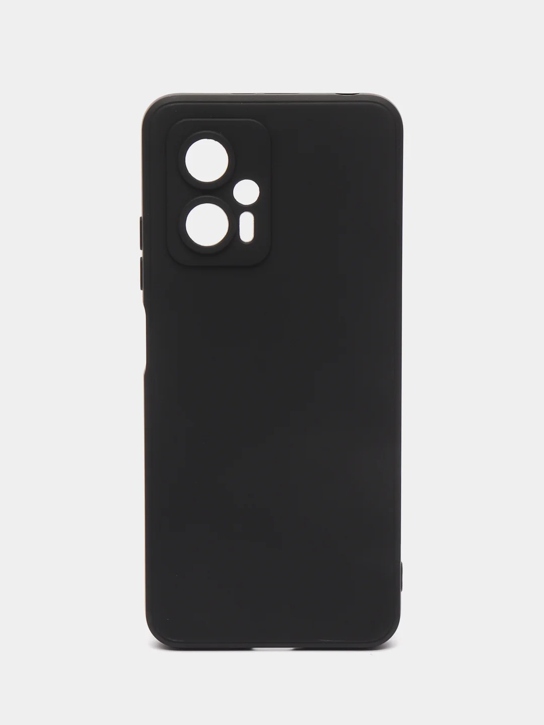 Черный чехол для Xiaomi POCO X4 GT (Сяоми Поко Х4 ГТ), прозрачный противоударный