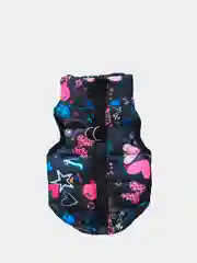 Фиолетовый жилет утепленный с креплением для поводка, для собак и кошек