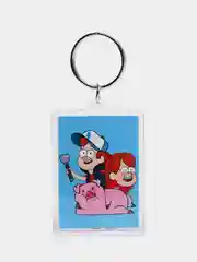 Голубой брелок Gravity Falls (Гравити Фолз)