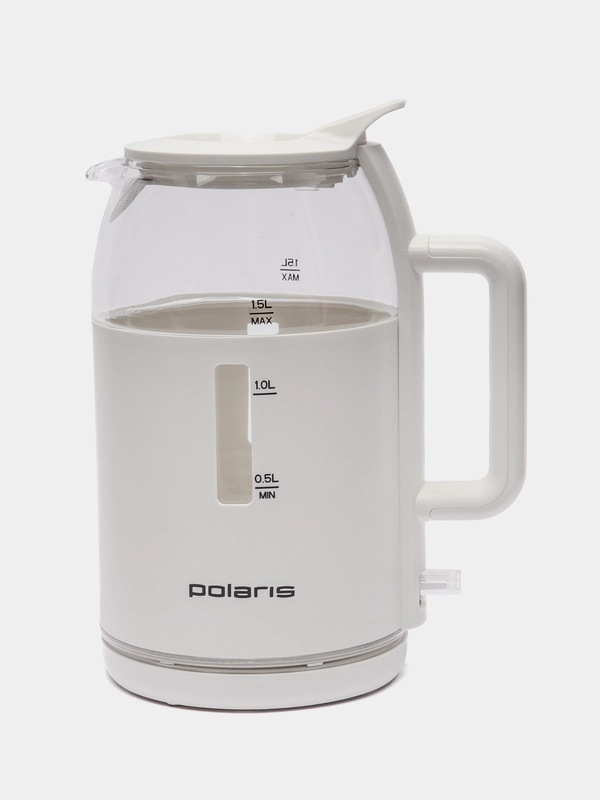 Чайник Polaris PWK 1545CGL Water Way Pro, белый