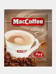 Кофейный напиток MacCoffee 3в1 со вкусом карамели растворимый 25 пакетиков по 18г
