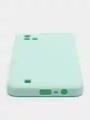 Бирюзовый чехол Realme NARZO 50i / Реалми Нарзо 50 ай, силиконовый