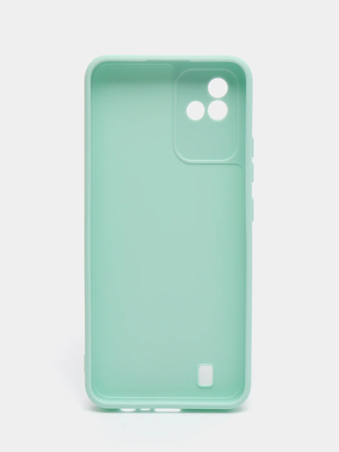 Бирюзовый чехол Realme NARZO 50i / Реалми Нарзо 50 ай, силиконовый