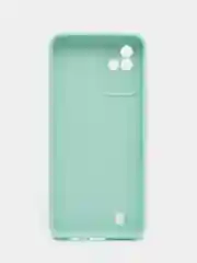 Бирюзовый чехол Realme NARZO 50i / Реалми Нарзо 50 ай, силиконовый