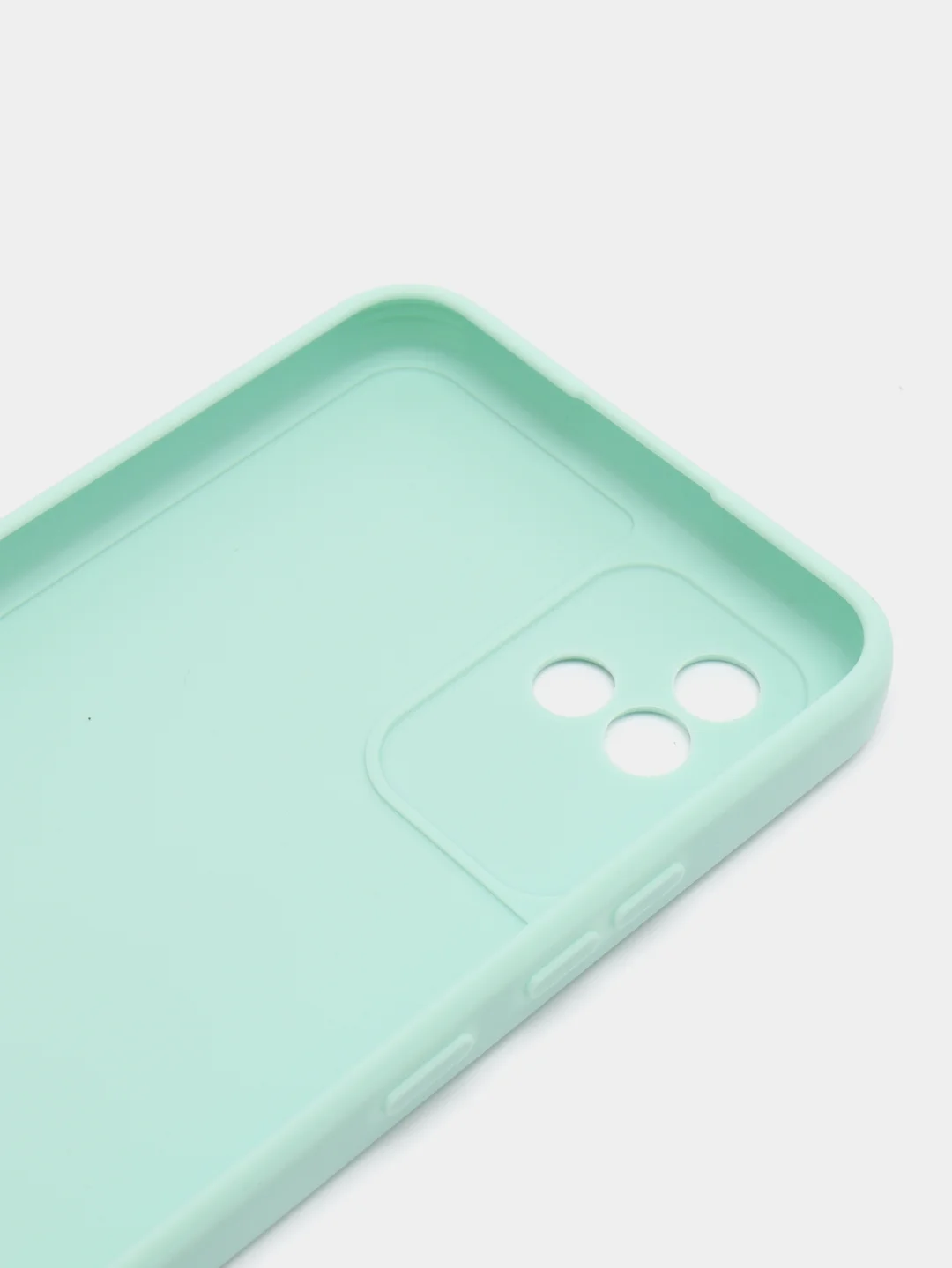 Бирюзовый чехол Realme NARZO 50i / Реалми Нарзо 50 ай, силиконовый