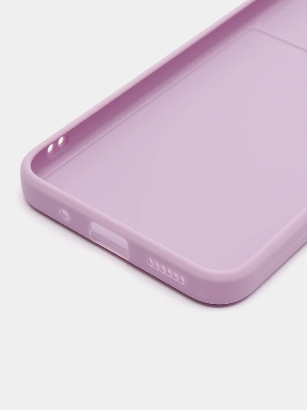 Сиреневый силиконовый чехол для Xiaomi POCO M5 4G / M4 5G (Поко М5 4Г / М4 5 Джи), прозрачный