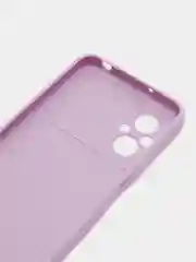 Сиреневый силиконовый чехол для Xiaomi POCO M5 4G / M4 5G (Поко М5 4Г / М4 5 Джи), прозрачный