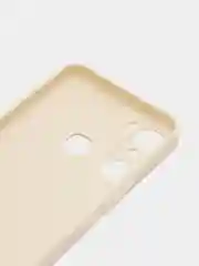 Белый силиконовый чехол для Infinix HOT 12 Pro (Инфиникс Хот 12 Про) прозрачный