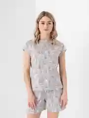 Серый меланж пижама