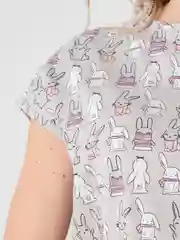 Серый меланж пижама