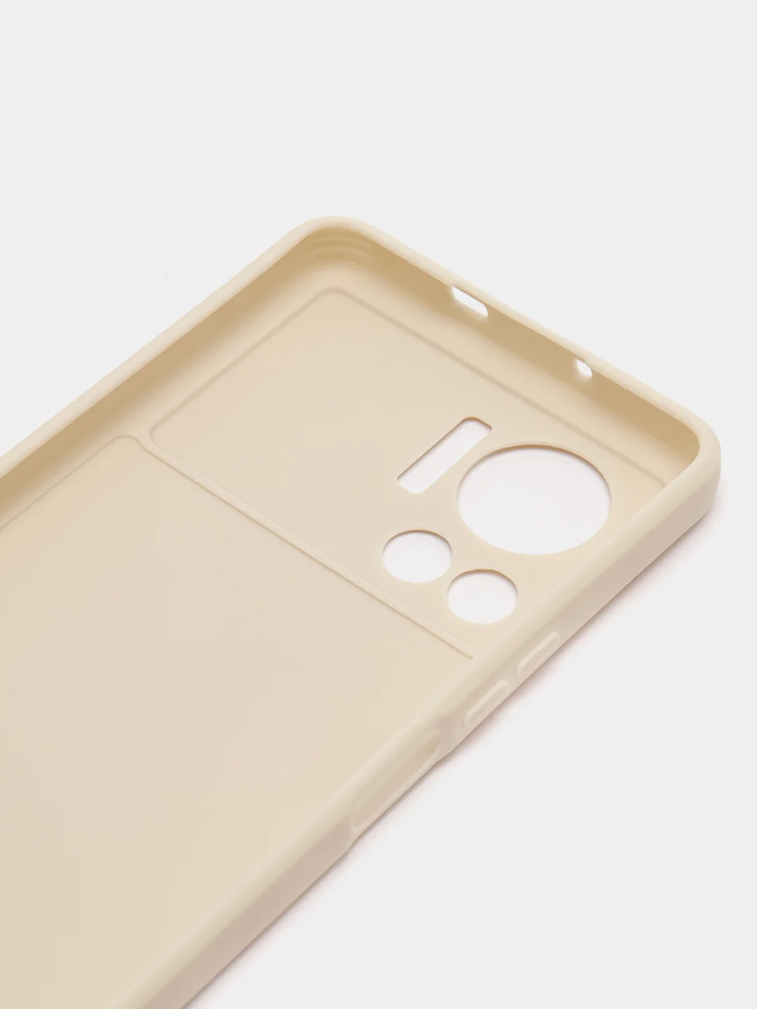 Молочный чехол для Infinix NOTE 12 VIP (Инфиникс Нот 12 Вип), силиконовый