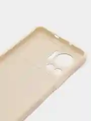 Молочный чехол для Infinix NOTE 12 VIP (Инфиникс Нот 12 Вип), силиконовый
