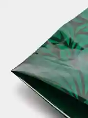 Лесной зеленый пакет подарочный с пластиковой ручкой/Прочный пакет на каждый день