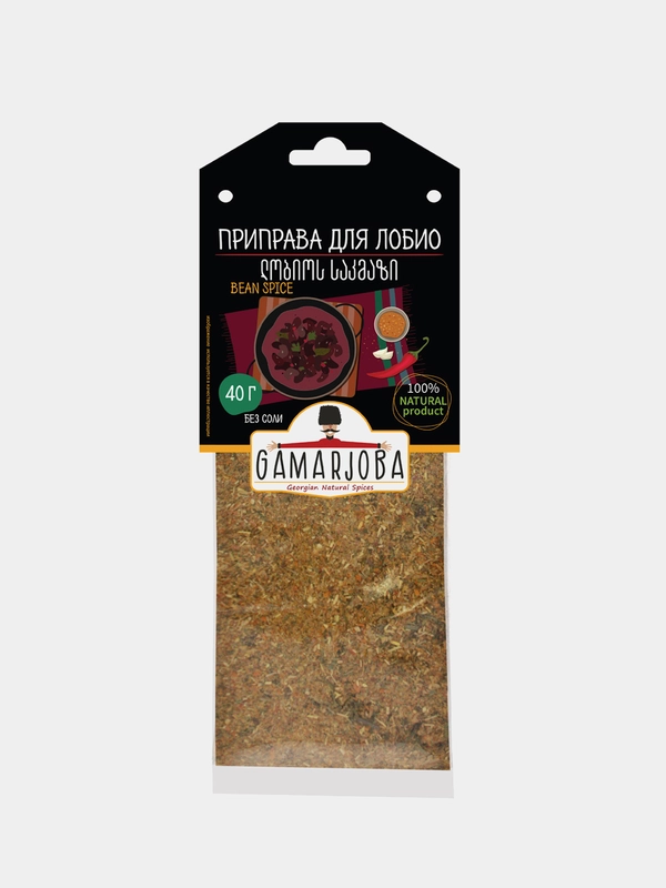 Приправа для лобио GAMARJOBA, 40 г, Грузия