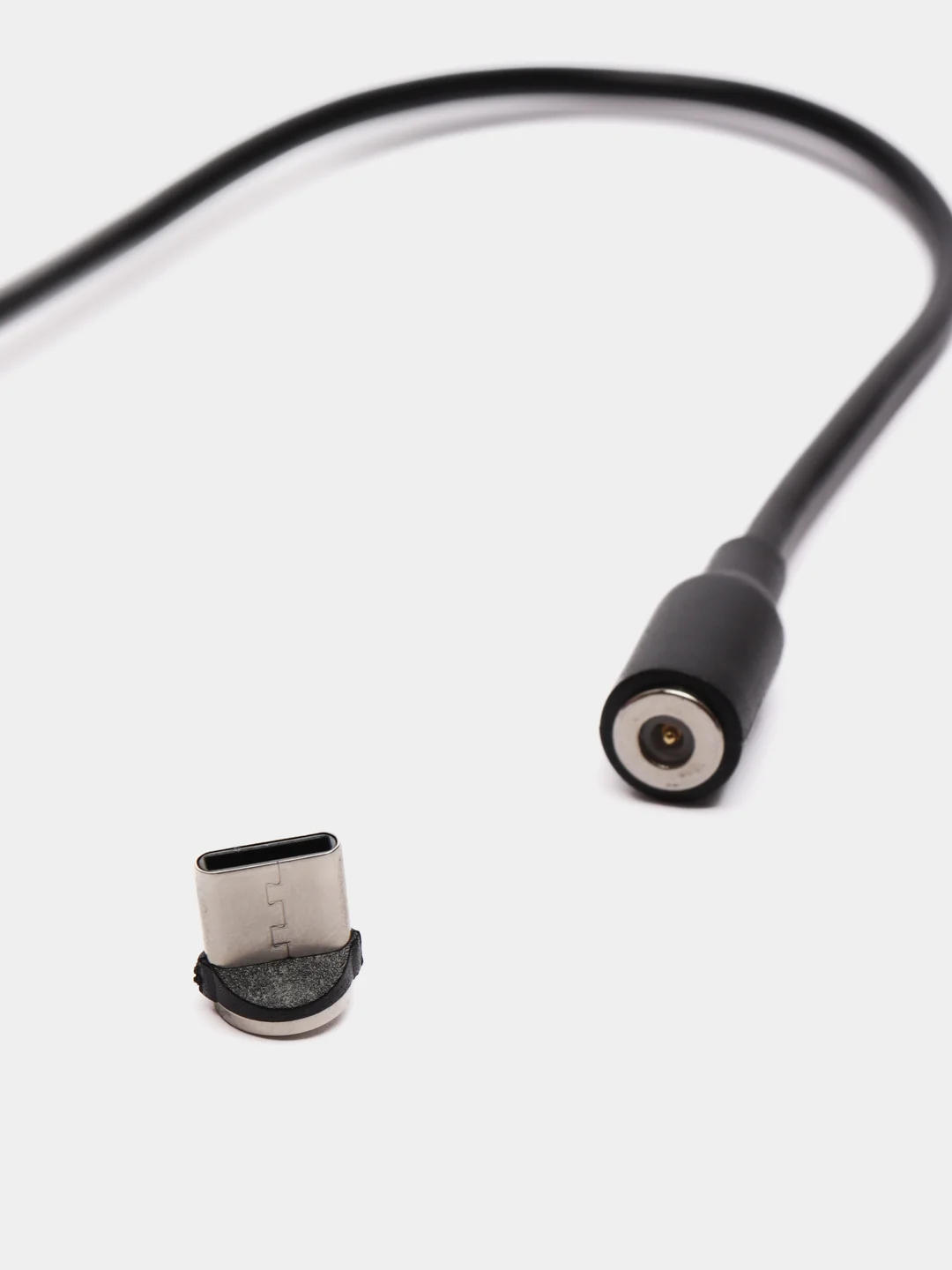 Черный магнитный кабель Borofone BX41, Type-C / USB-C, 3A, 1 м