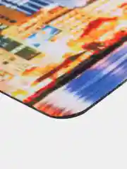 Красный игровой коврик для мыши 180*220*3 мм
