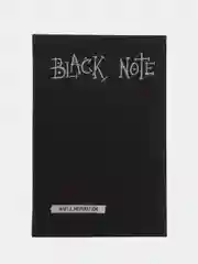 Блокнот с черными страницами Black Note, твердый переплет