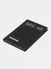Блокнот с черными страницами Black Note, твердый переплет
