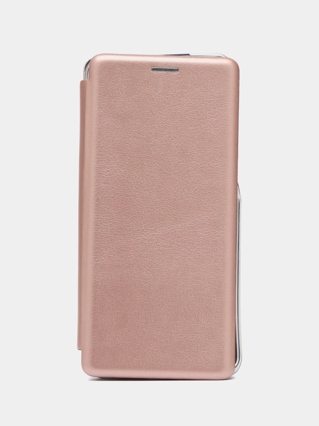 Розовый чехол-книжка на Xiaomi Redmi K30 / Poco X2, из экокожи, с карманом для карт