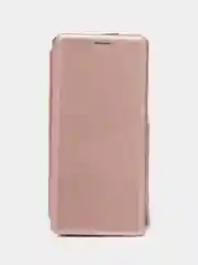 Розовый чехол-книжка на Xiaomi Redmi K30 / Poco X2, из экокожи, с карманом для карт