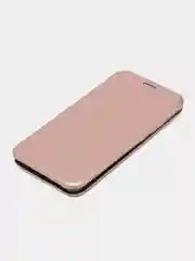 Золотой чехол-книжка на Huawei Mate 10 из эко кожи, с карманом для карт
