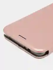 Золотой чехол-книжка на Huawei Mate 10 из эко кожи, с карманом для карт