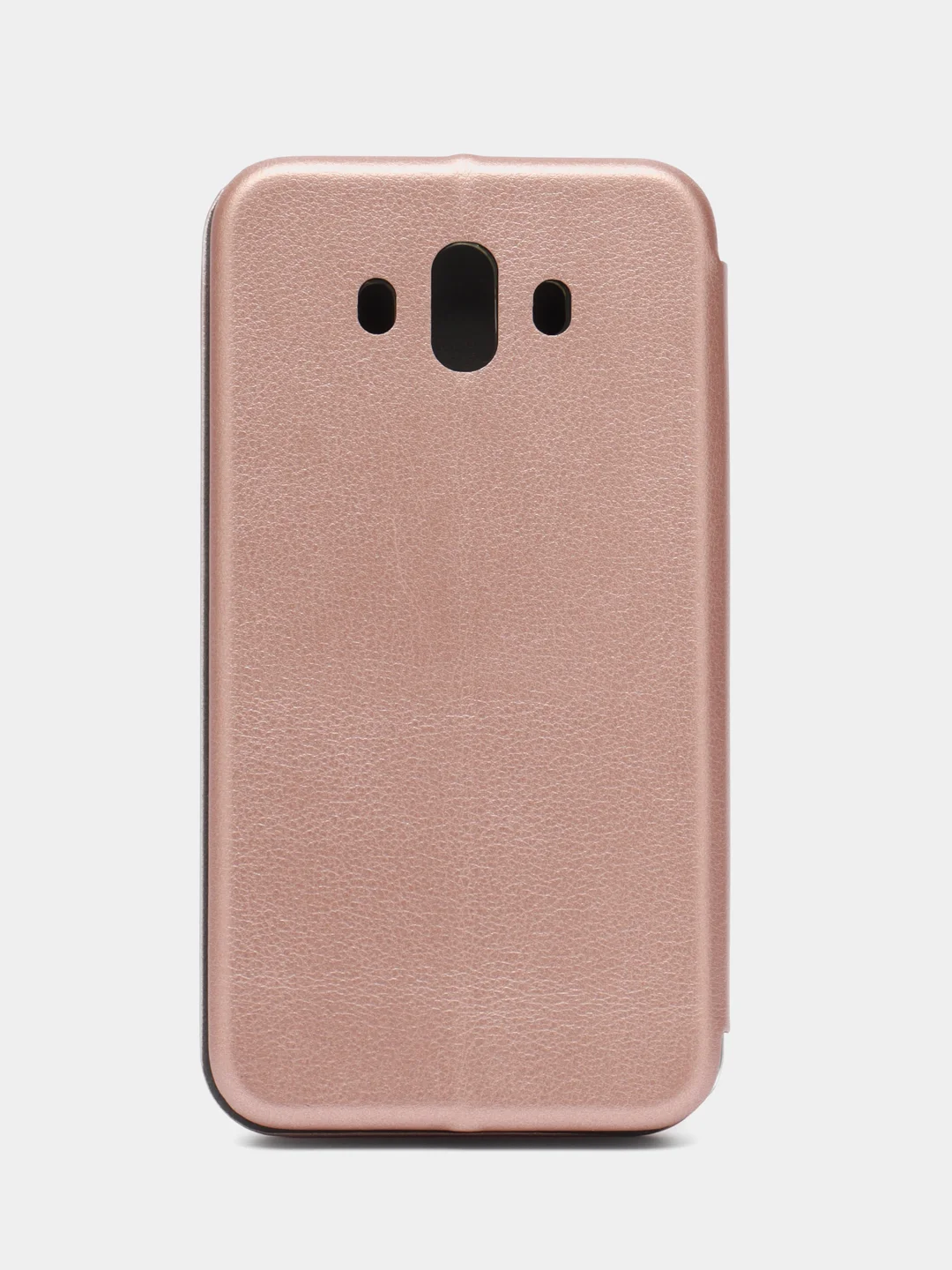 Золотой чехол-книжка на Huawei Mate 10 из эко кожи, с карманом для карт