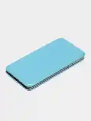 Голубой чехол-книжка для Nokia 2, 3, 6, 7, из эко кожи, с карманом для карт
