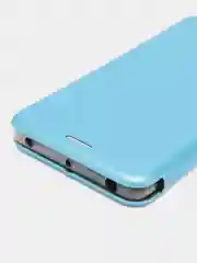 Голубой чехол-книжка на Xiaomi Mi Note 2, из экокожи, с карманом для карт