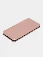 Розовый чехол-книжка на Huawei Honor V20 из экокожи, с карманом для карт