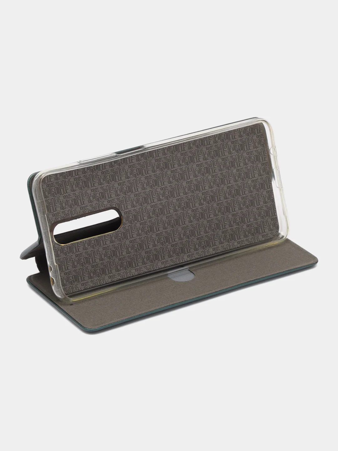 Бордовый чехол-книжка на Xiaomi Redmi K30 / Poco X2, из экокожи, с карманом для карт
