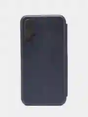 Темно-синий чехол книжка на Huawei Nova 5, из экокожи, с карманом для карт