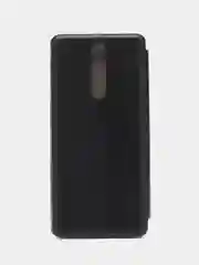 Черный чехол-книжка на Xiaomi Redmi K30 / Poco X2, из экокожи, с карманом для карт