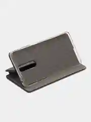 Черный чехол-книжка на Xiaomi Redmi K30 / Poco X2, из экокожи, с карманом для карт
