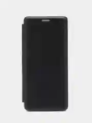 Черный чехол-книжка на Xiaomi Redmi K30 / Poco X2, из экокожи, с карманом для карт