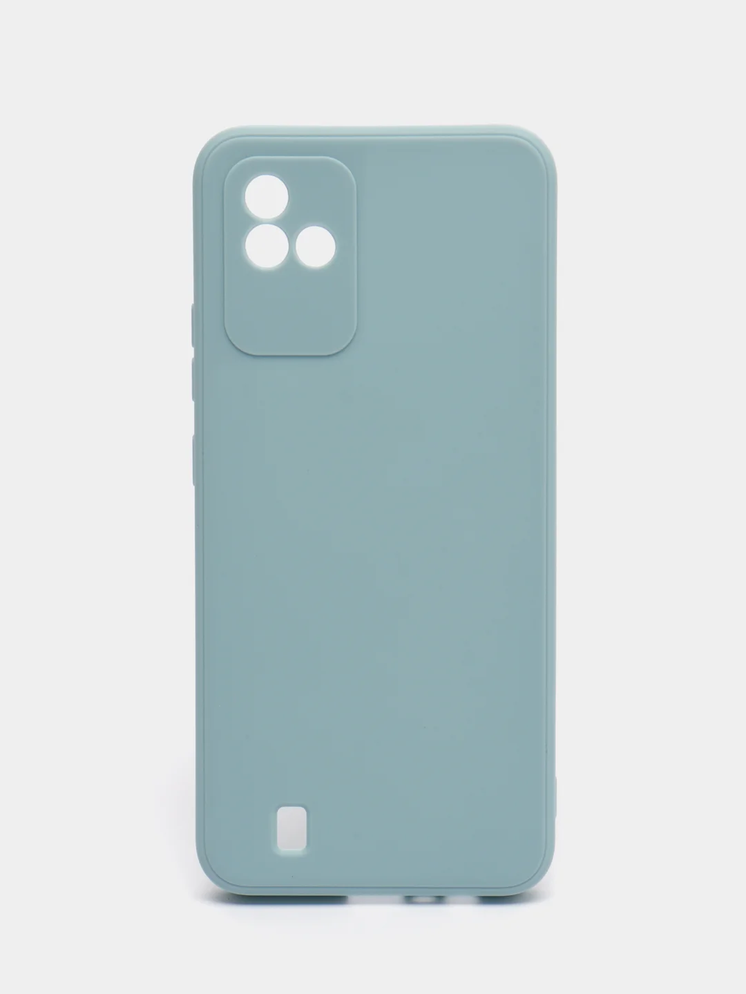Мятный чехол Realme NARZO 50i / Реалми Нарзо 50 ай, силиконовый