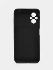 Черный силиконовый чехол для Xiaomi POCO M5 4G / M4 5G (Поко М5 4Г / М4 5 Джи), прозрачный
