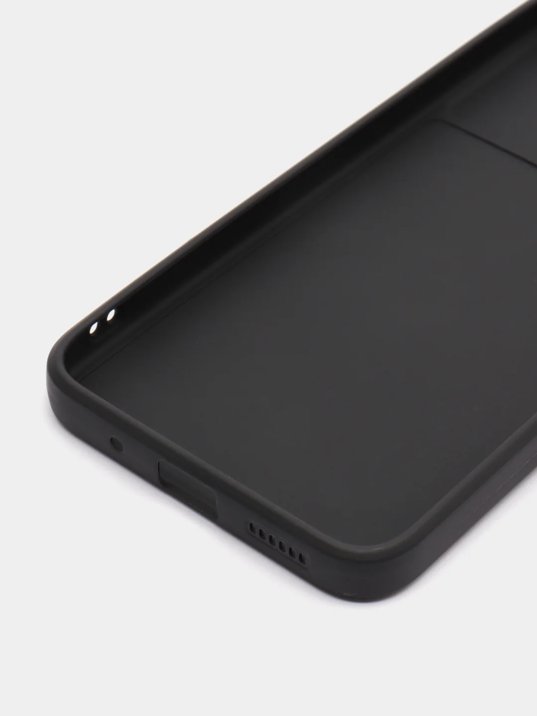 Черный силиконовый чехол для Xiaomi POCO M5 4G / M4 5G (Поко М5 4Г / М4 5 Джи), прозрачный