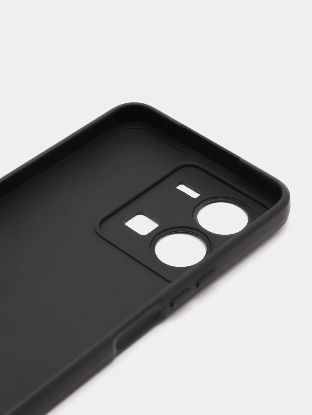 Черный чехол Vivo Y35 4G 2022 (Виво у35 4Г 2022), прозрачный