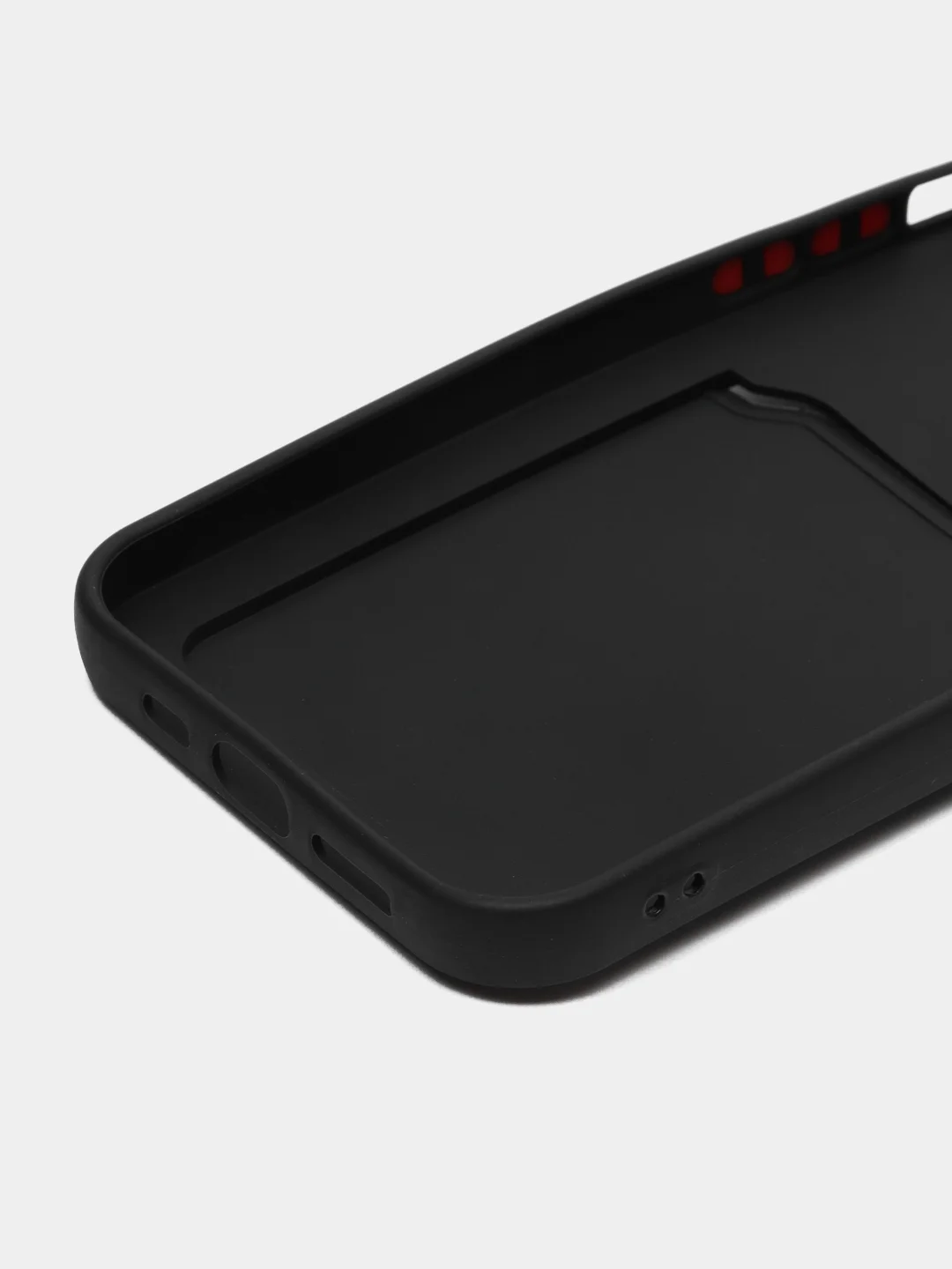 Черный чехол для iPhone "Classic", плотный силикон айфон 7/8 Plus XR 11 XS 12 Pro max 13 Pro max