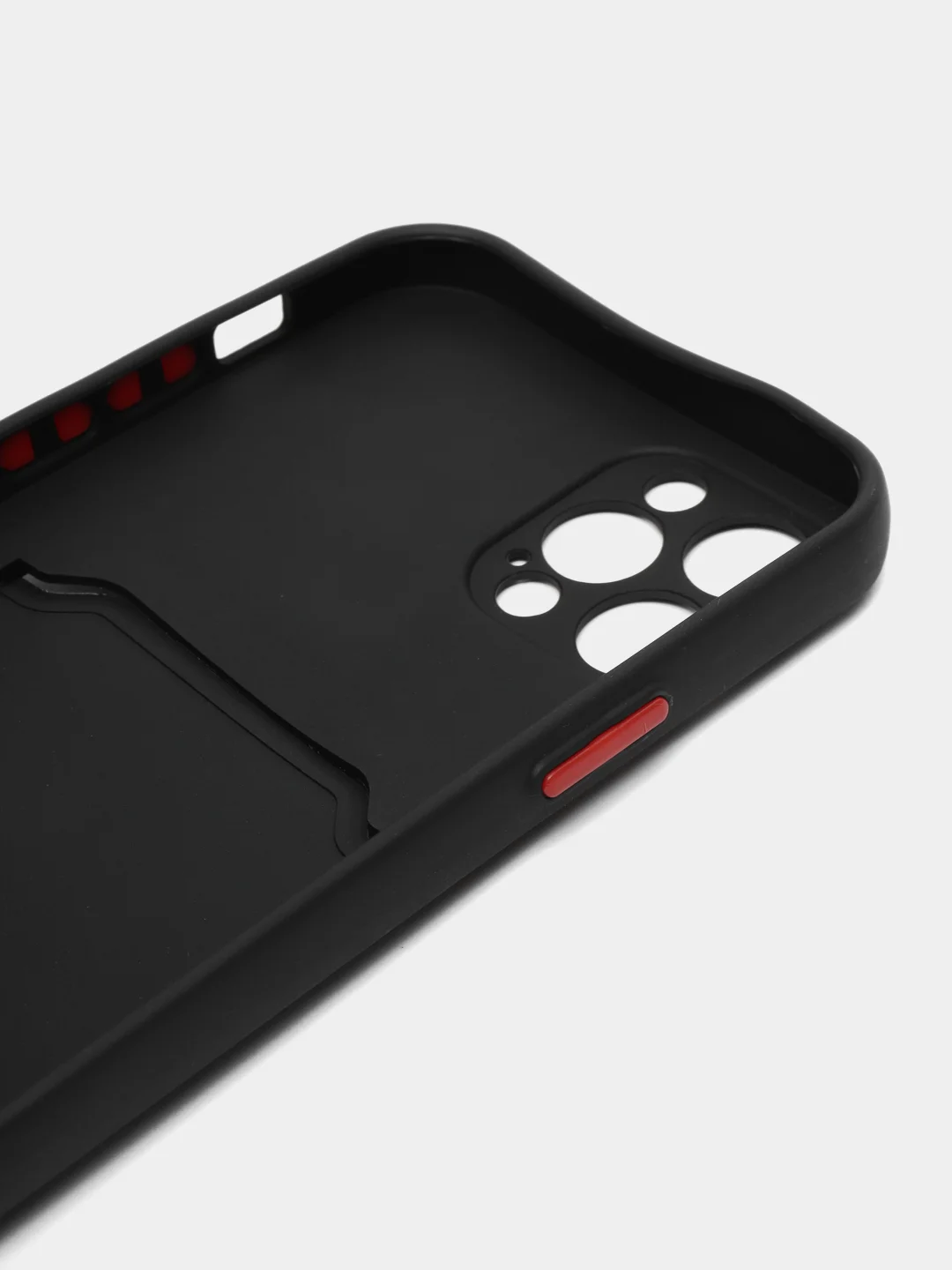 Черный чехол для iPhone "Classic", плотный силикон айфон 7/8 Plus XR 11 XS 12 Pro max 13 Pro max