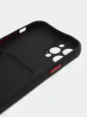 Черный чехол для iPhone "Classic", плотный силикон айфон 7/8 Plus XR 11 XS 12 Pro max 13 Pro max