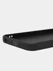 Черный силиконовый чехол для Infinix HOT 12 Pro (Инфиникс Хот 12 Про) прозрачный