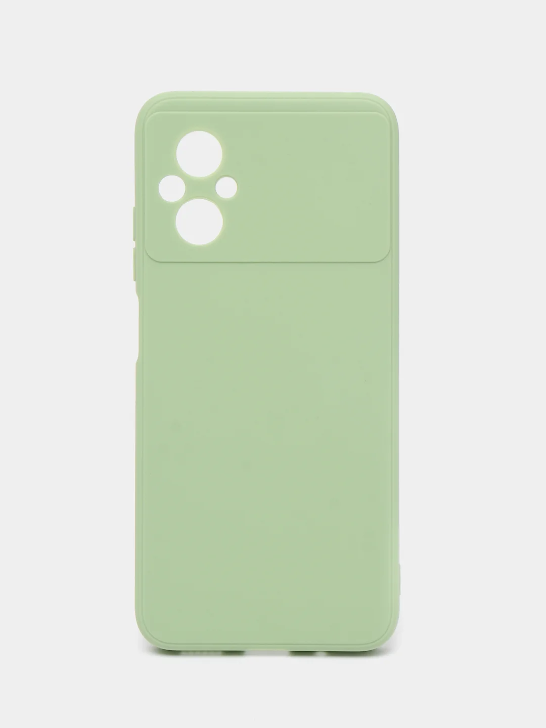 Лесной зеленый силиконовый чехол для Xiaomi POCO M5 4G / M4 5G (Поко М5 4Г / М4 5 Джи), прозрачный