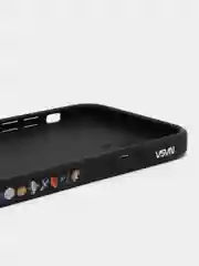 Хром чехол на айфон 13 Про с принтом, космос, астронавт, чехол для iPhone 13 Pro