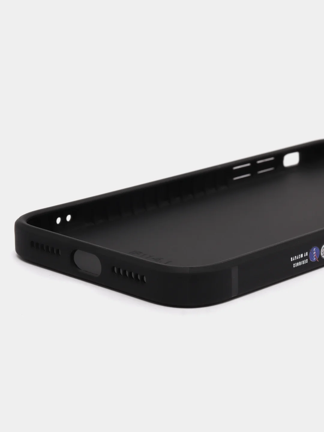 Хром чехол на айфон 13 Про с принтом, космос, астронавт, чехол для iPhone 13 Pro