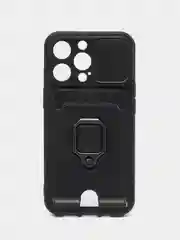 Синий чехол iPhone  11 13 12 13 Pro Max 14 Plus XR с карманом для карты, подставкой айфон макс