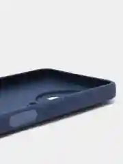 Синий силиконовый чехол Infinix NOTE 12 PRO 4G NOTE 12 2023 (Инфиникс Ноут 12 Про), прозрачный