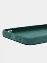 Зеленый силиконовый чехол для Xiaomi POCO M5 4G / M4 5G (Поко М5 4Г / М4 5 Джи), прозрачный