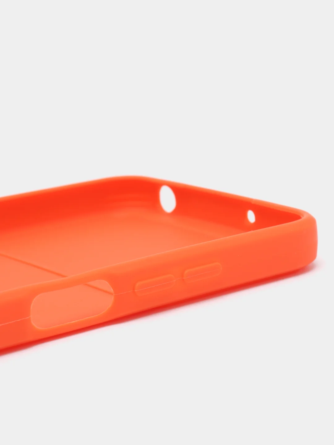 Оранжевый силиконовый чехол для Xiaomi POCO M5 4G / M4 5G (Поко М5 4Г / М4 5 Джи), прозрачный